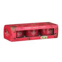 Yankee Candle Red Raspberry 3 Filled Votive Candle Gift Set Extra Image 1 Preview